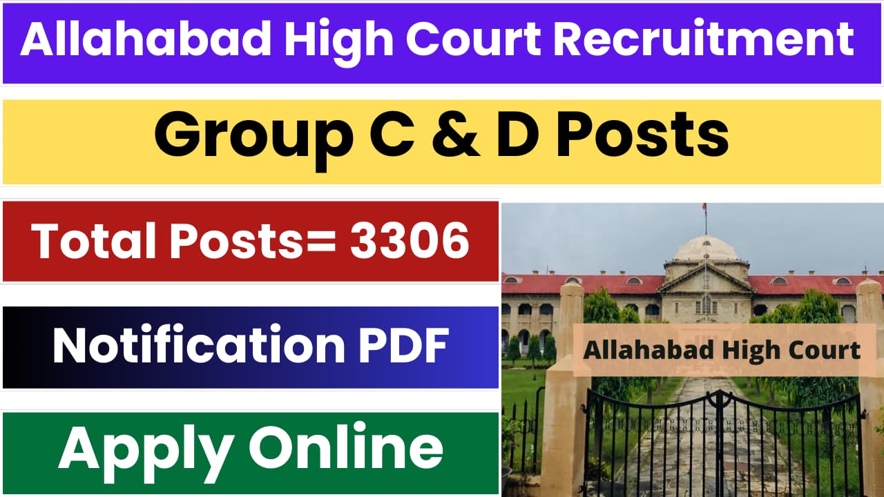 Allahabad High Court Recruitment 2024