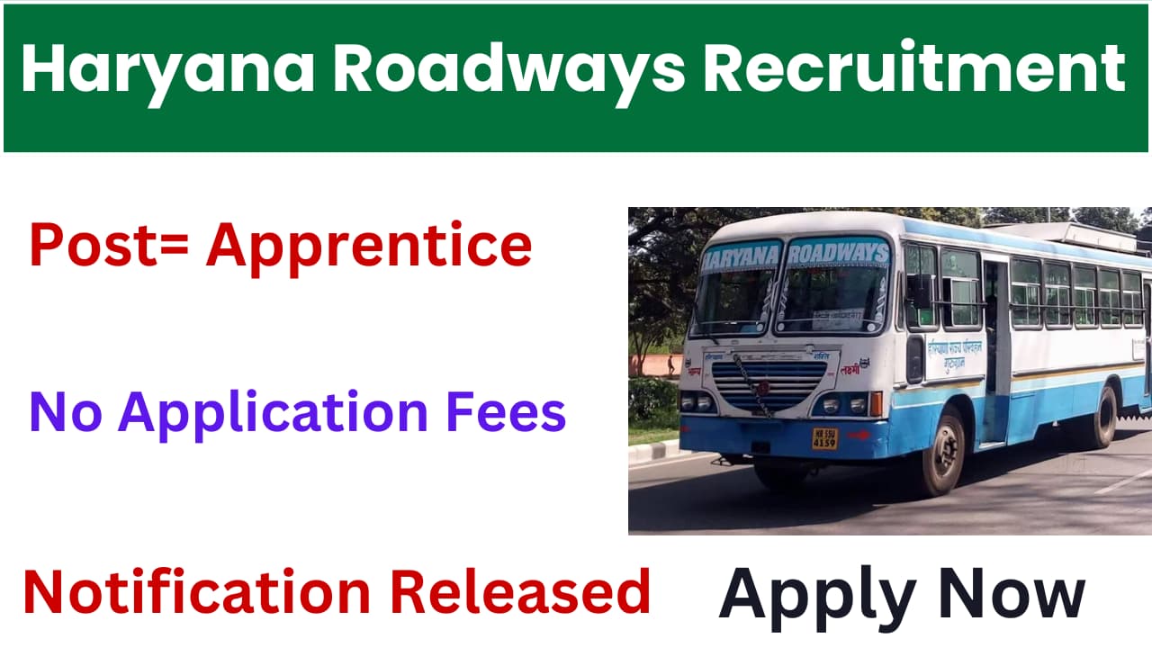 Bhiwani Roadways Apprentice Recruitment