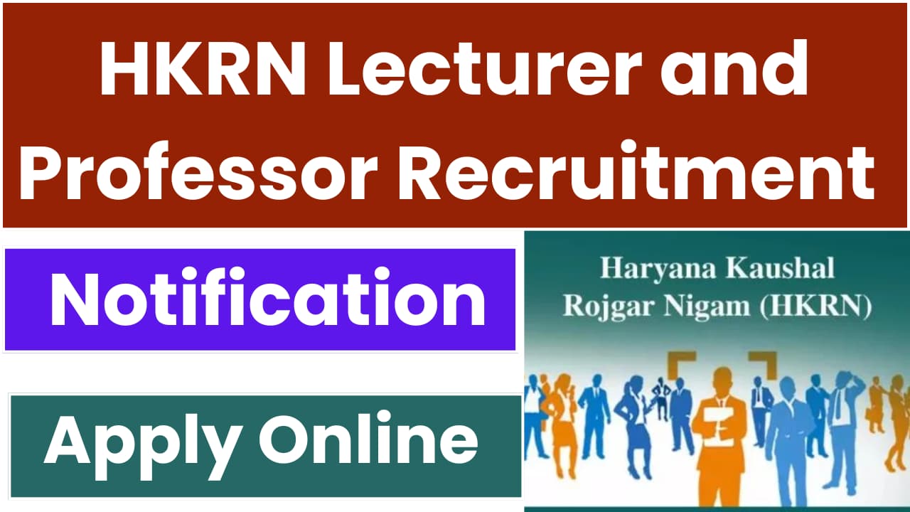 HKRN Lecturer and Professor Recruitment 2024