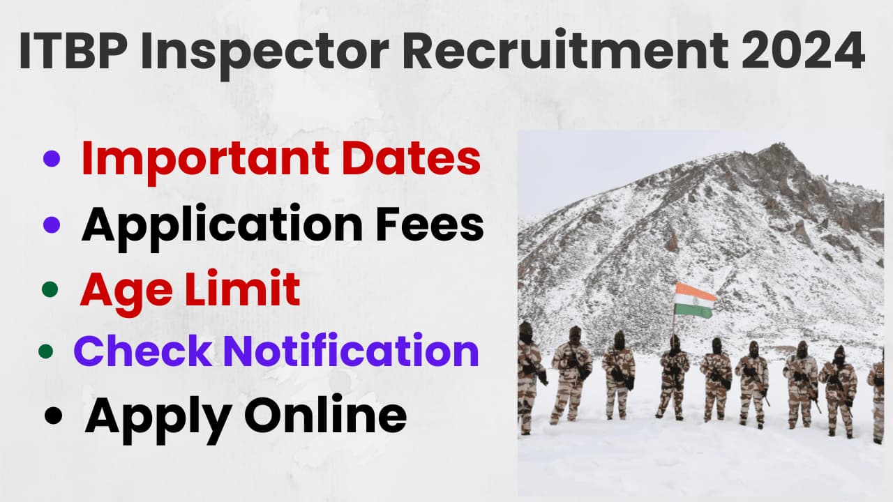 ITBP Hindi Translator Recruitment 2024