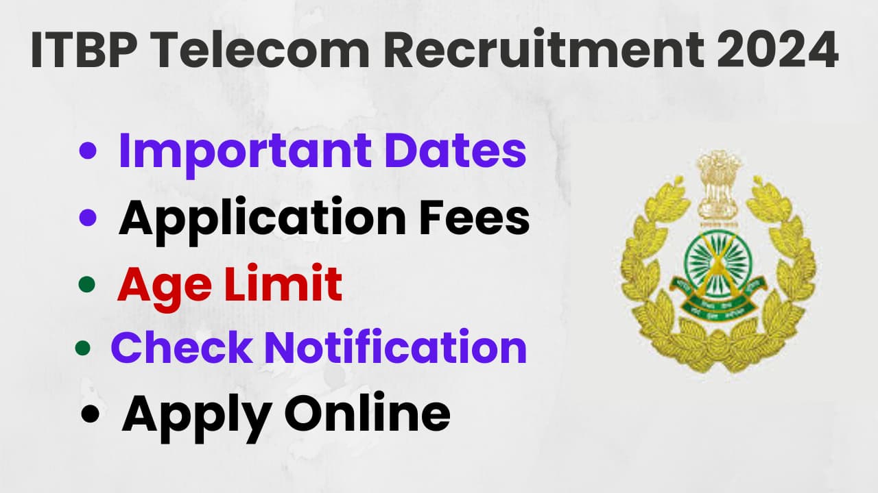 ITBP Telecom Recruitment