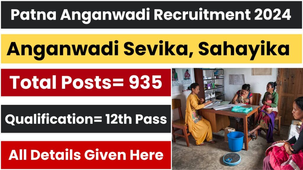 Patna Anganwadi Vacancy 2024, Notification Released and Apply Online ...