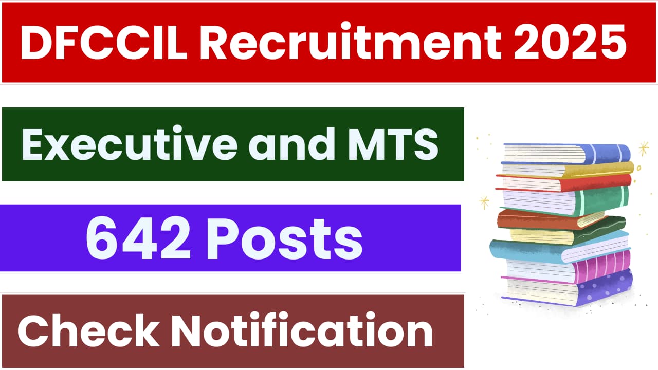 DFCCIL Recruitment 2025