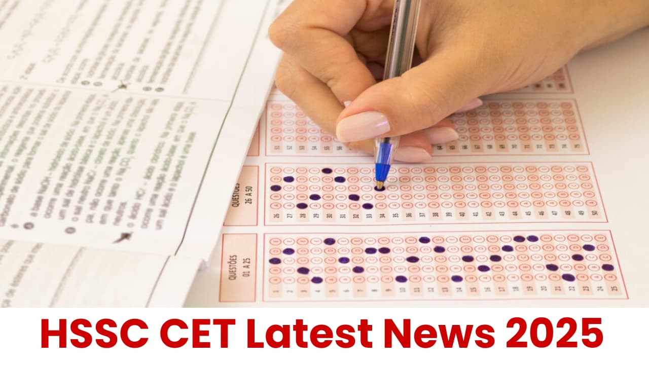 HSSC CET Latest News