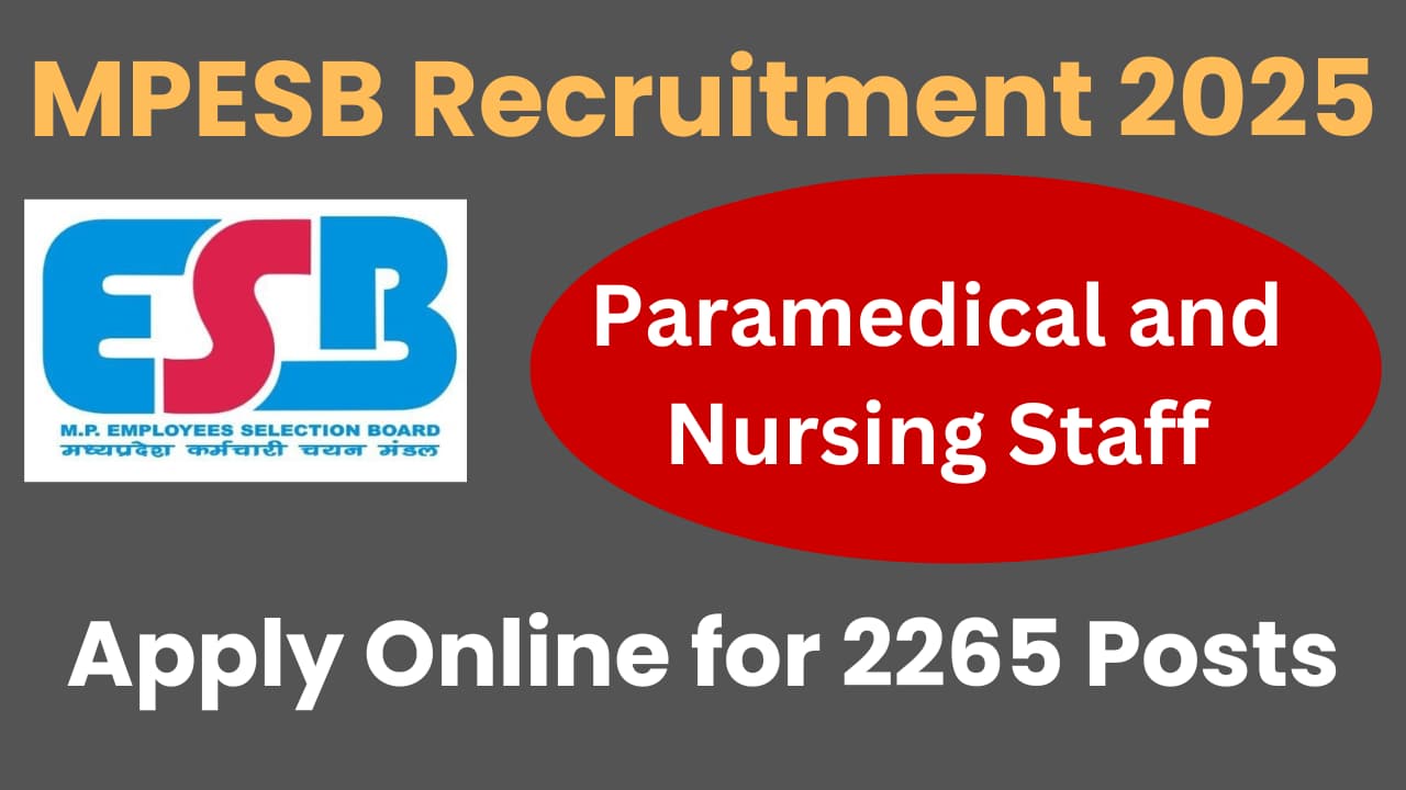 MPESB Group-5 Recruitment 2025