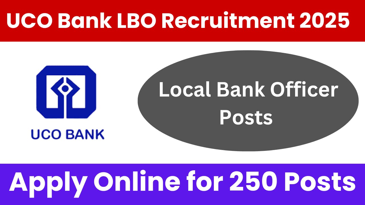 UCO Bank LBO Recruitment 2025