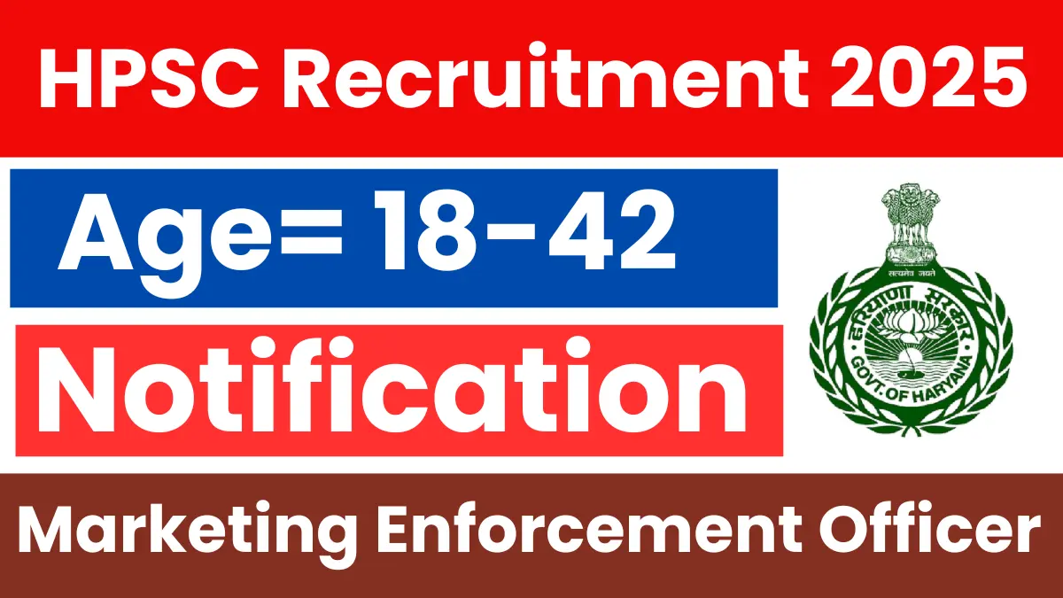 HPSC Marketing Enforcement Officer Recruitment 2025