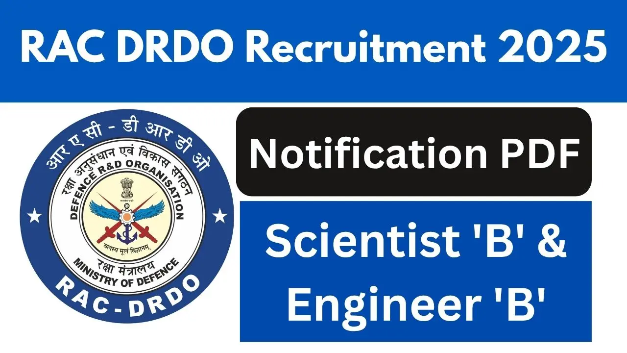 RAC DRDO Recruitment 2025