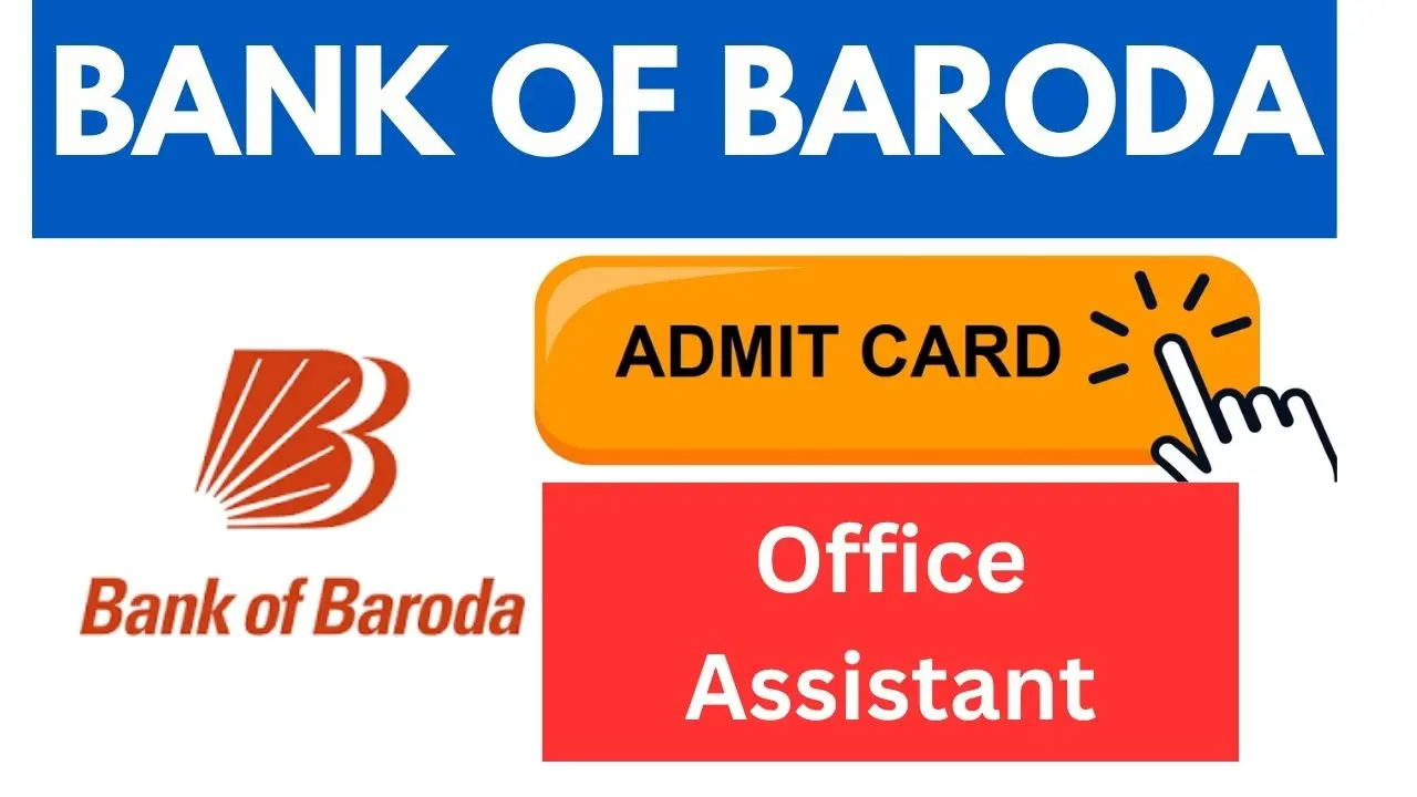 Bank of Baroda Peon Admit Card 2025