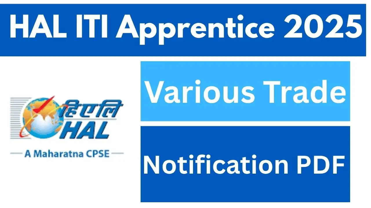 HAL ITI Apprentice 2025
