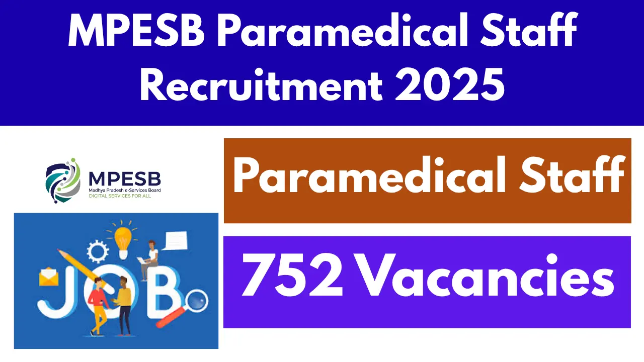 MPESB Paramedical Staff Recruitment 2025