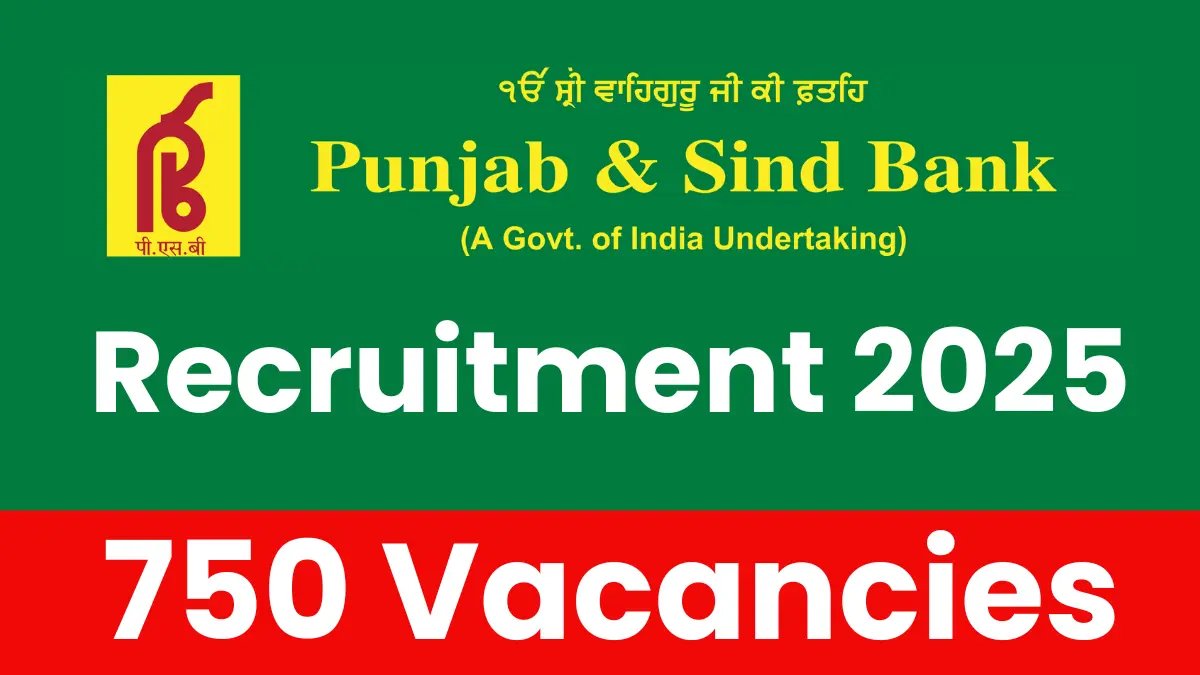 Punjab and Sind Bank LBO Recruitment 2025