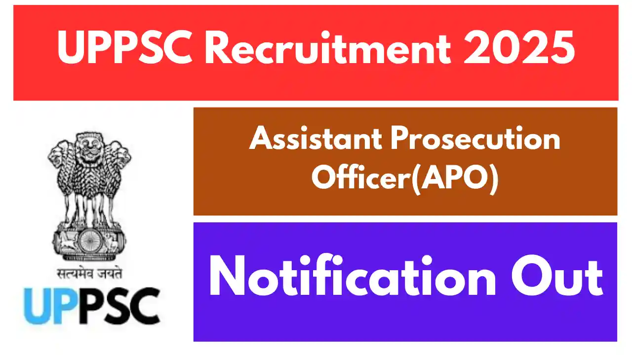 UPPSC APO Recruitment 2025