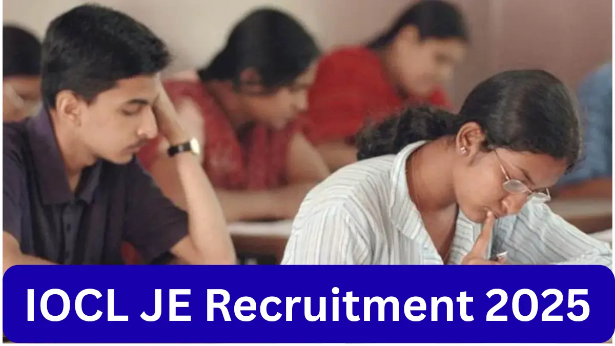IOCL Junior Engineer Recruitment 2025