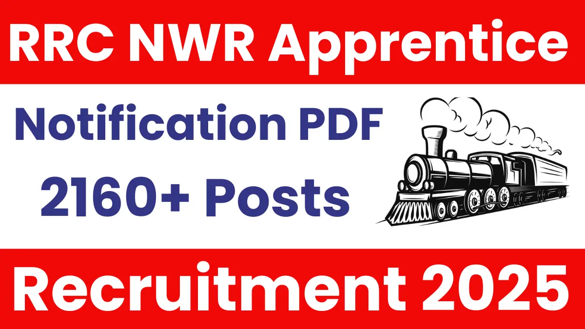 RRC NWR Apprentice Recruitment 2025