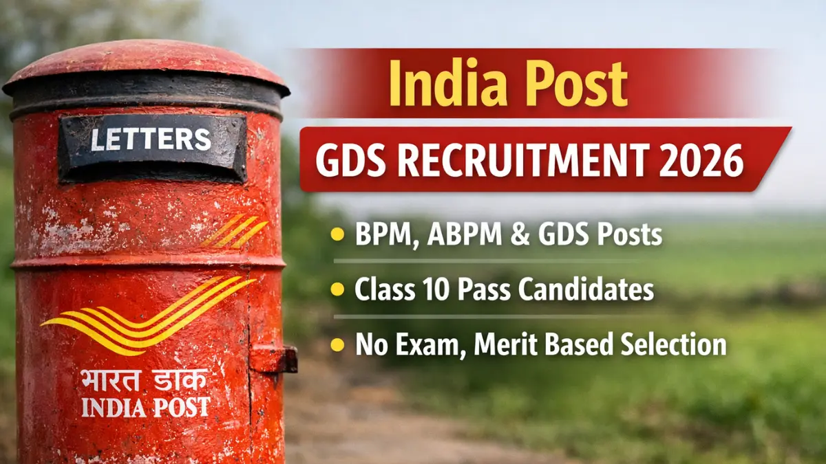 India Post GDS Recruitment 2026