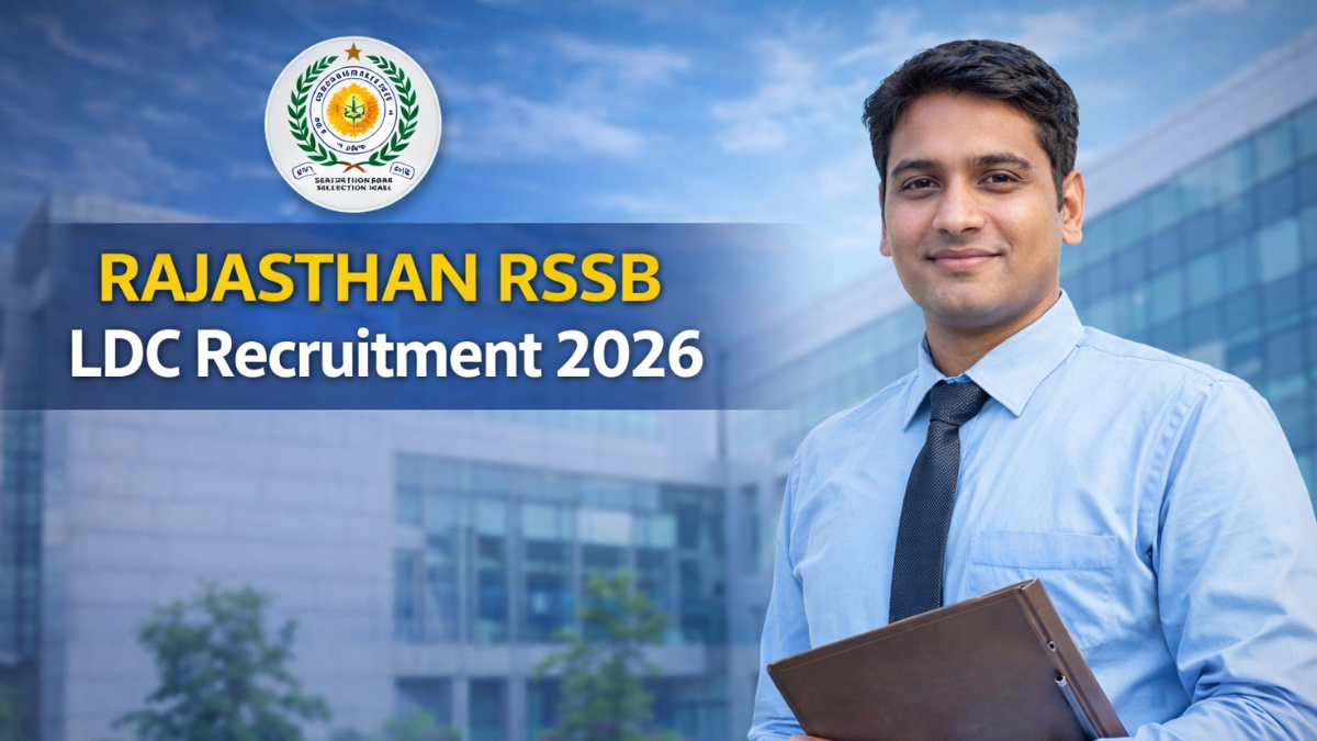 Rajasthan RSSB LDC Recruitment 2026