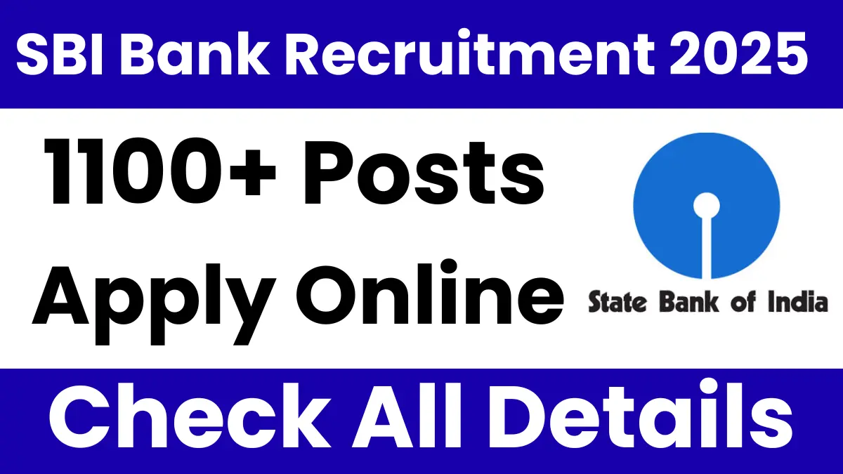SBI Bank SCO Recruitment 2025