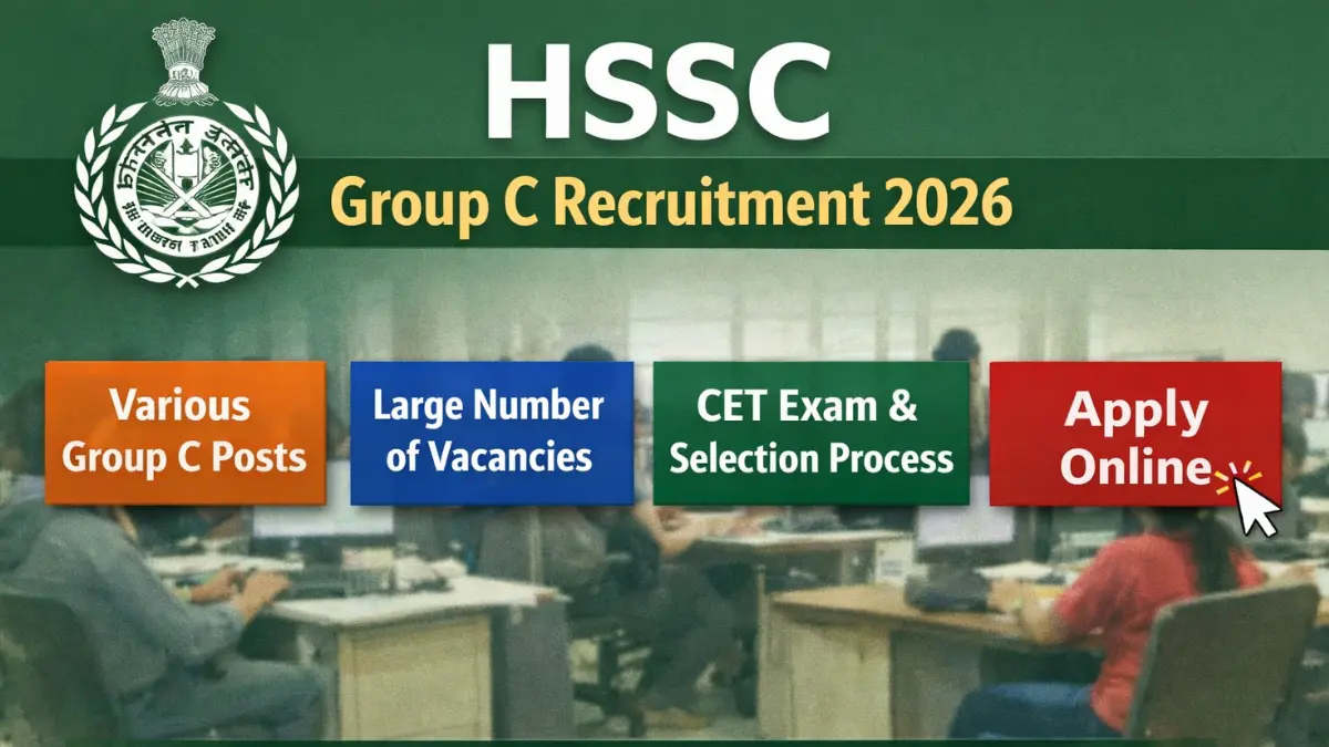 HSSC Group C Recruitment 2026