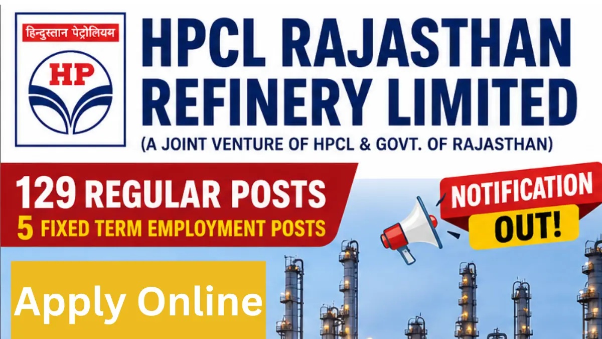 HPCL HRRL Recruitment 2026
