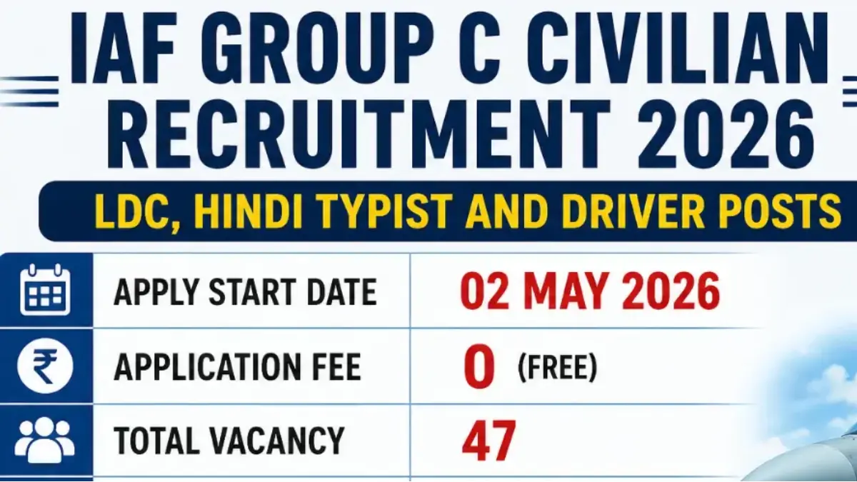 IAF Group C Civilian Recruitment 2026