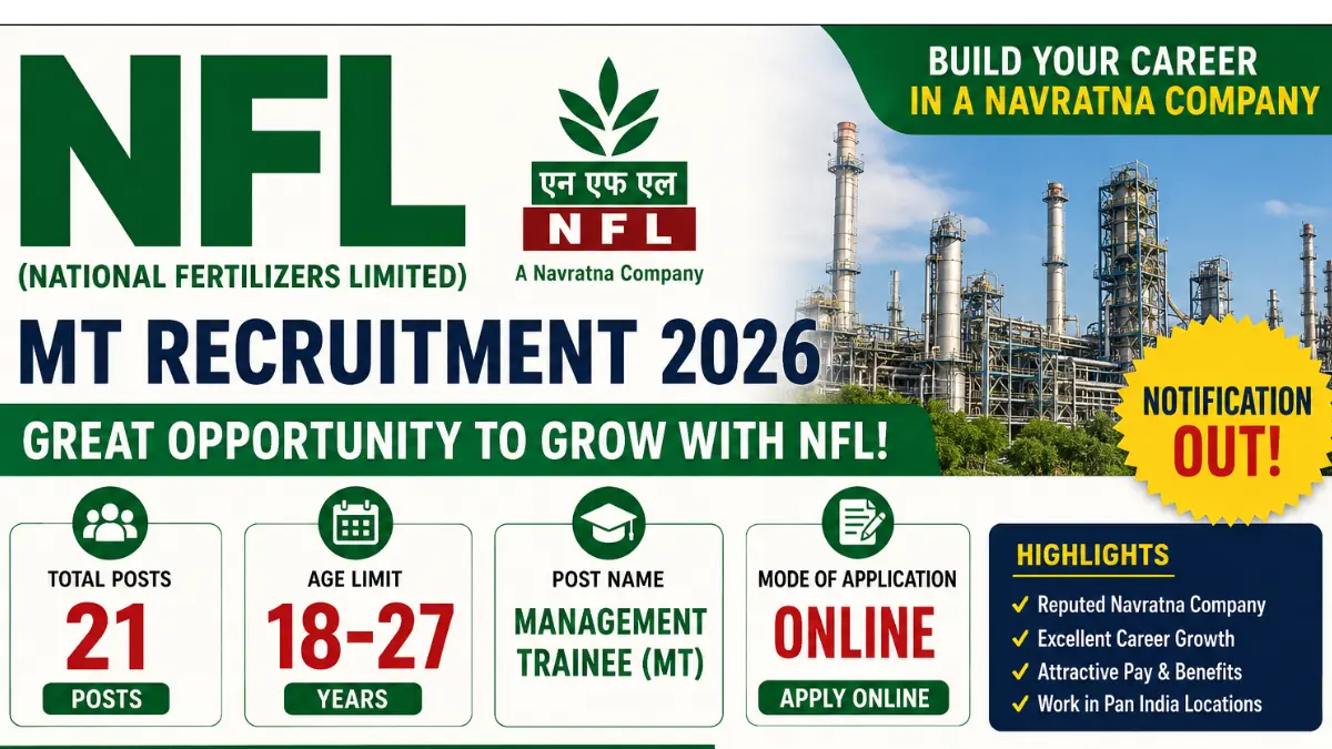 NFL MT Recruitment 2026