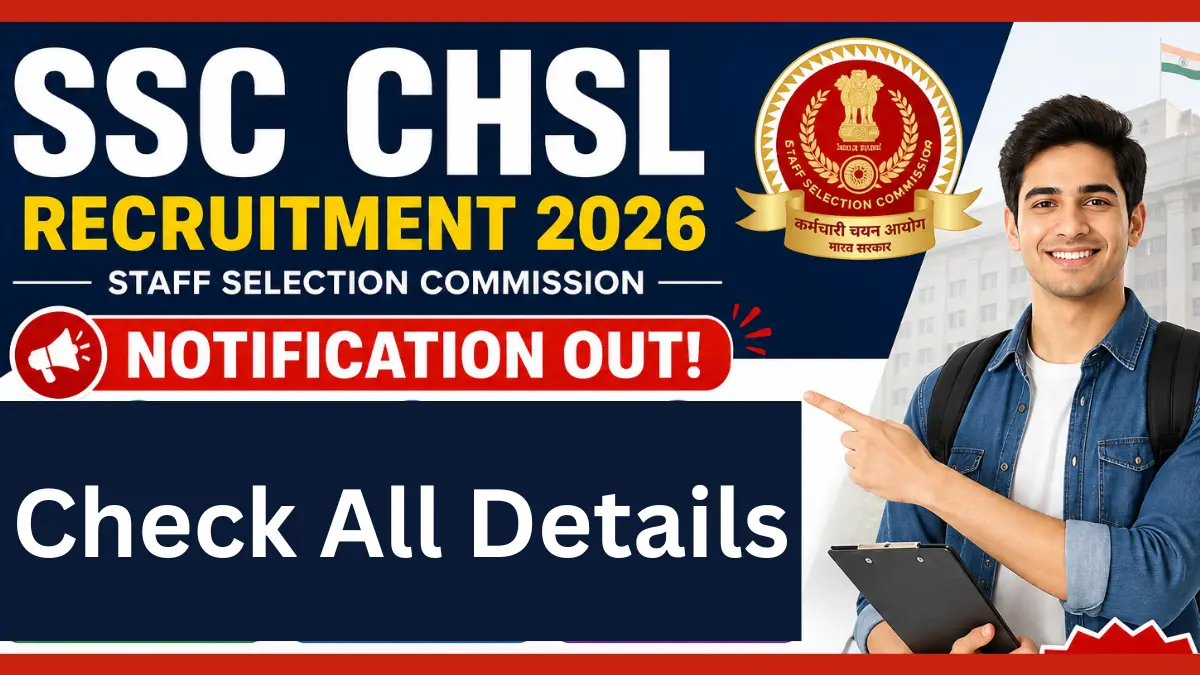 SSC CHSL Recruitment 2026