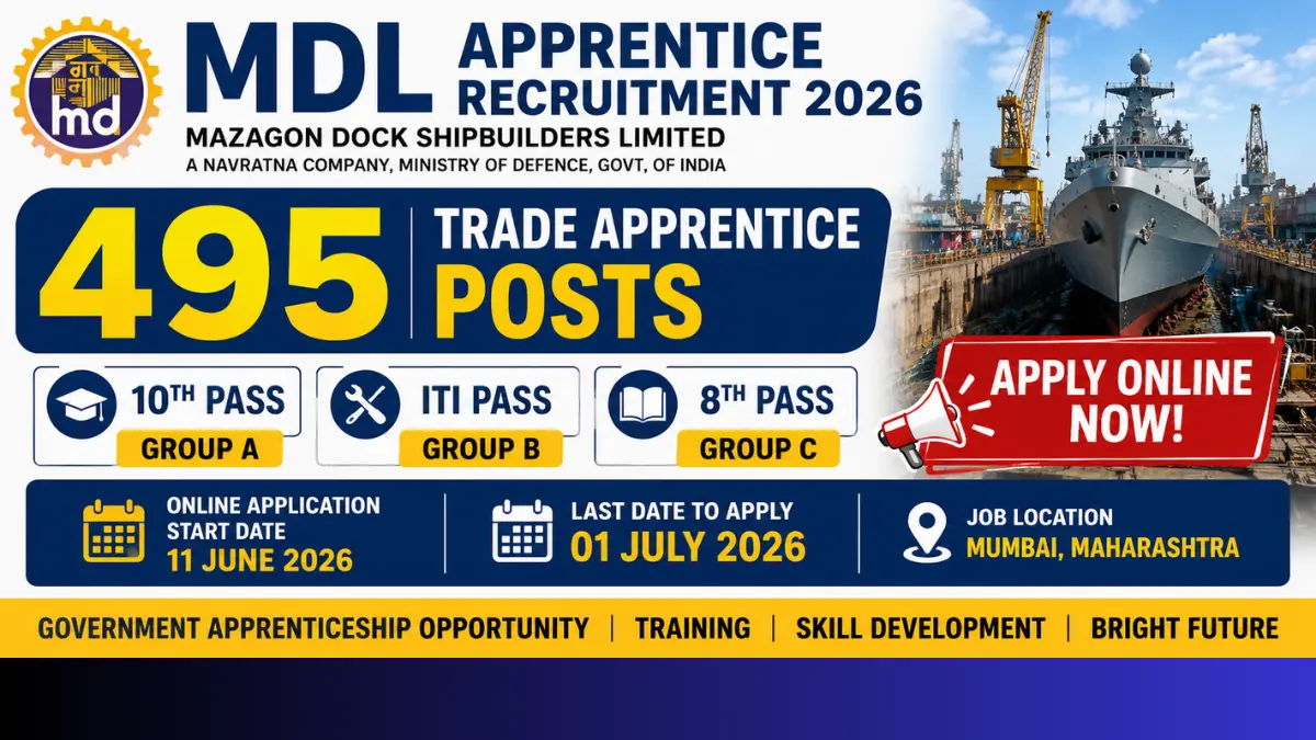 MDL Apprentice Recruitment 2026