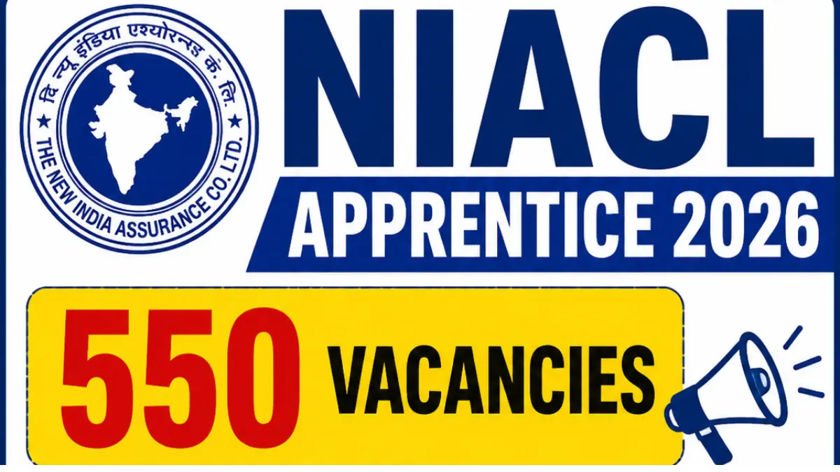NIACL Apprentice Recruitment 2026