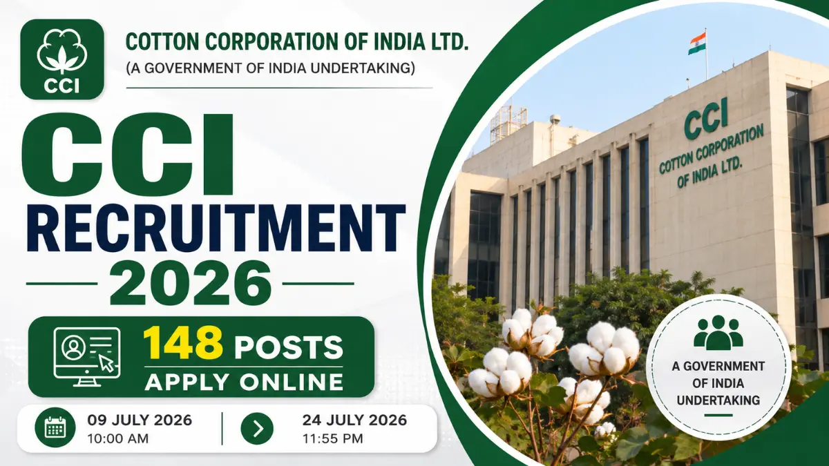 CCI Recruitment 2026 Notification
