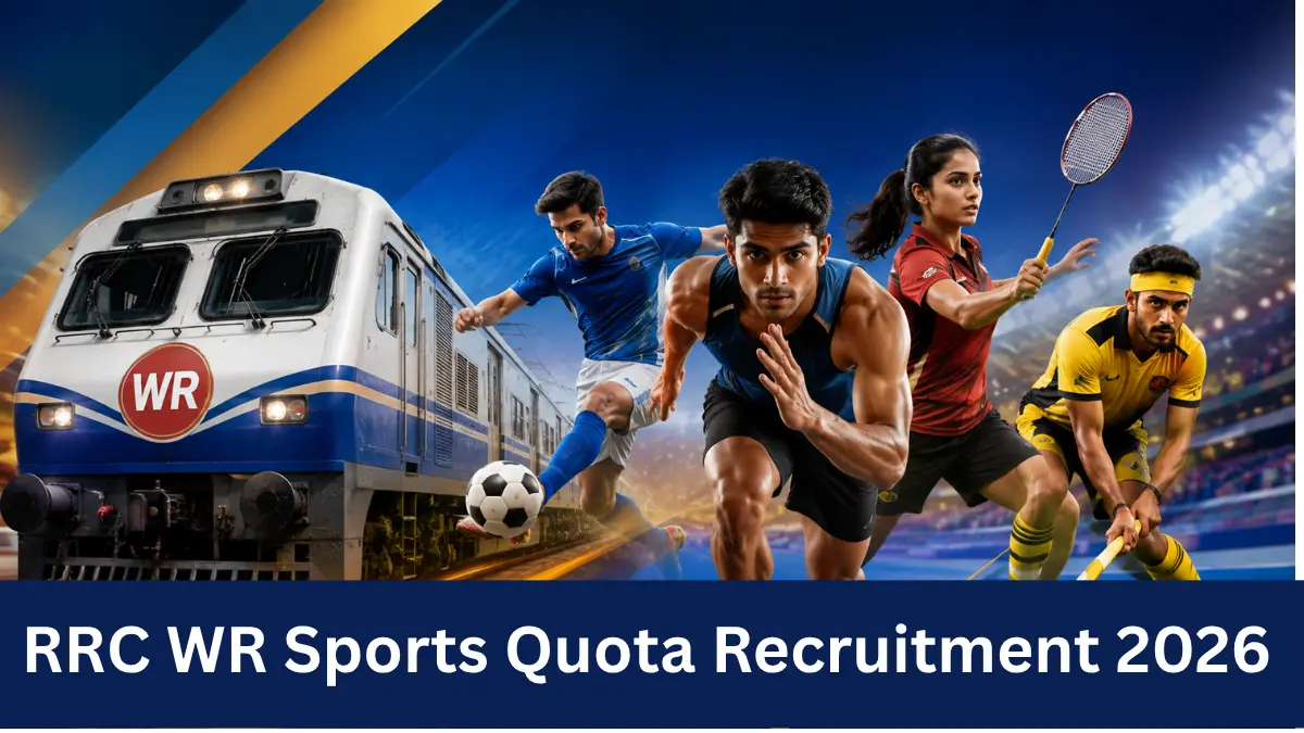 RRC WR Sports Quota Recruitment 2026