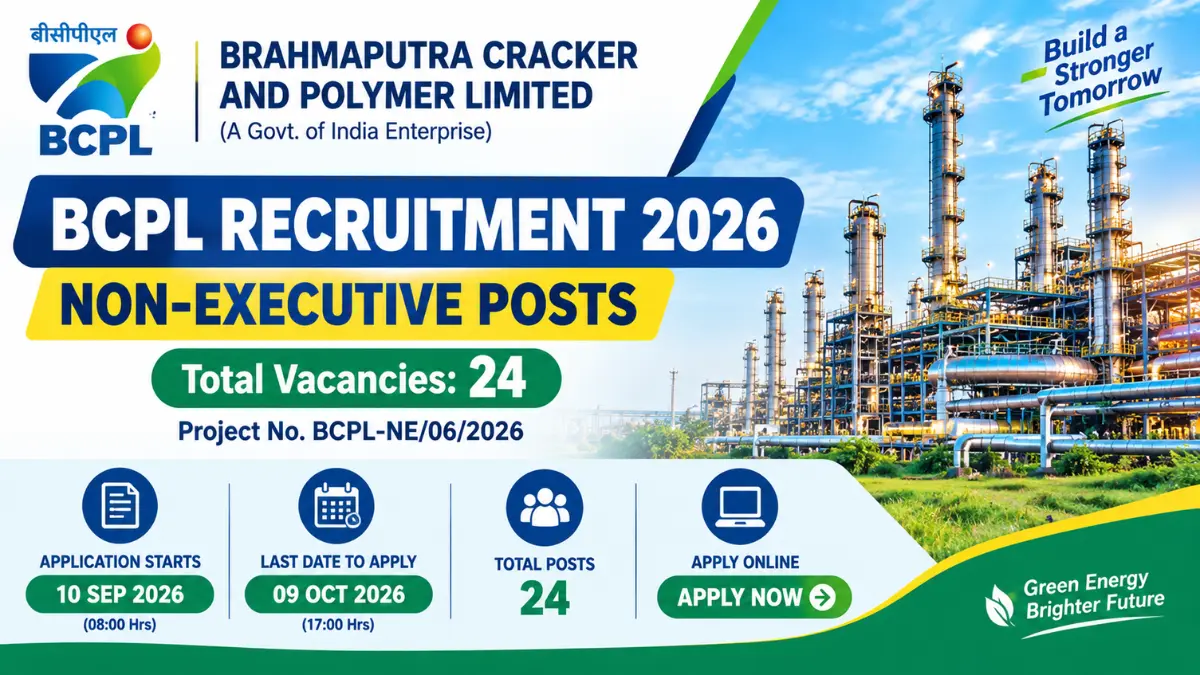 BCPL Non-Executive Recruitment 2026