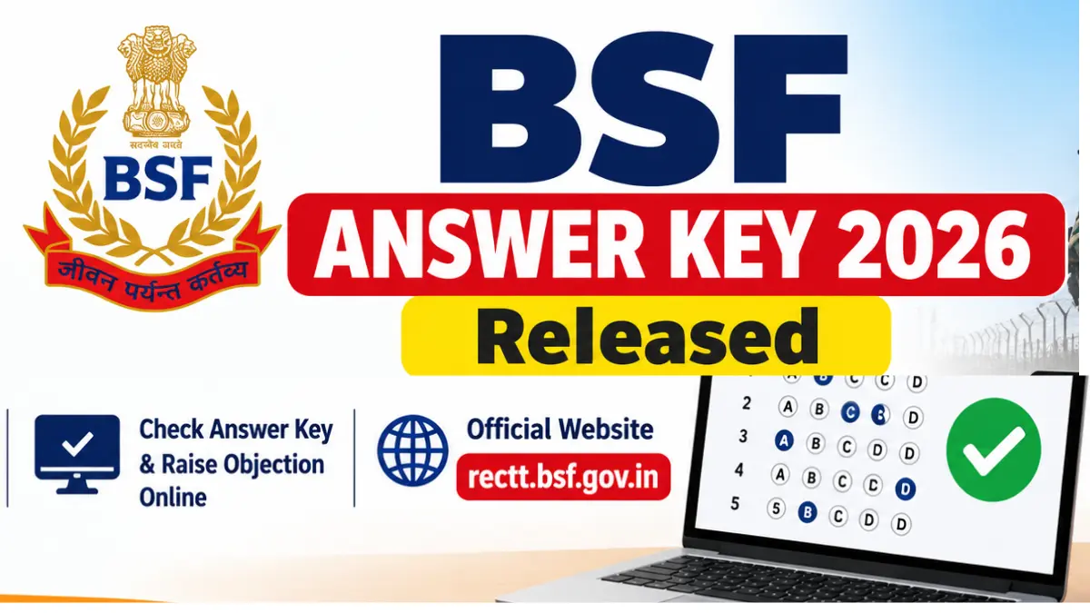 BSF Answer Key 2026