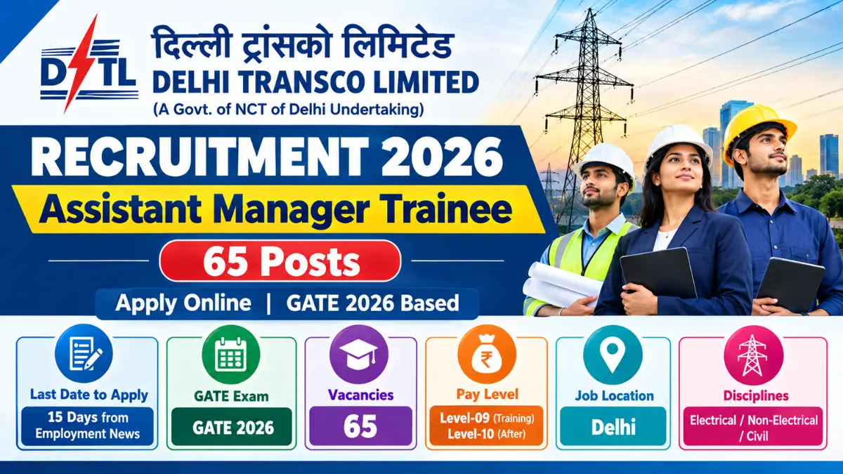 DTL Recruitment 2026