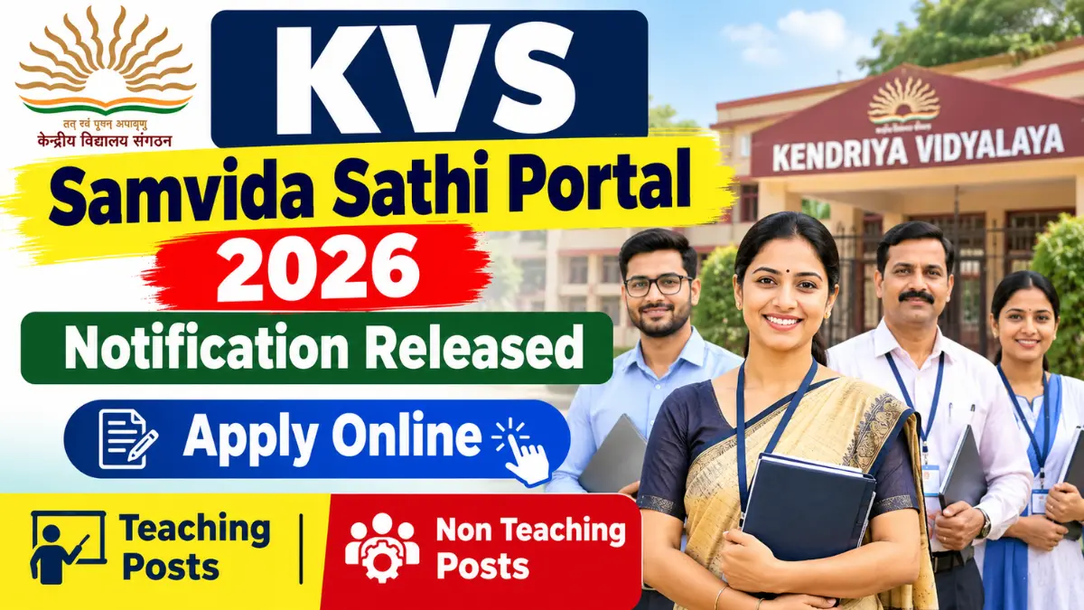 KVS Samvida Sathi Portal 2026