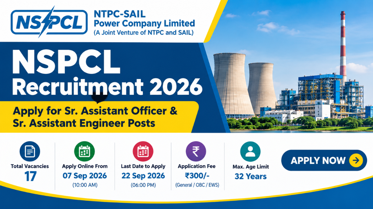 NSPCL Recruitment 2026