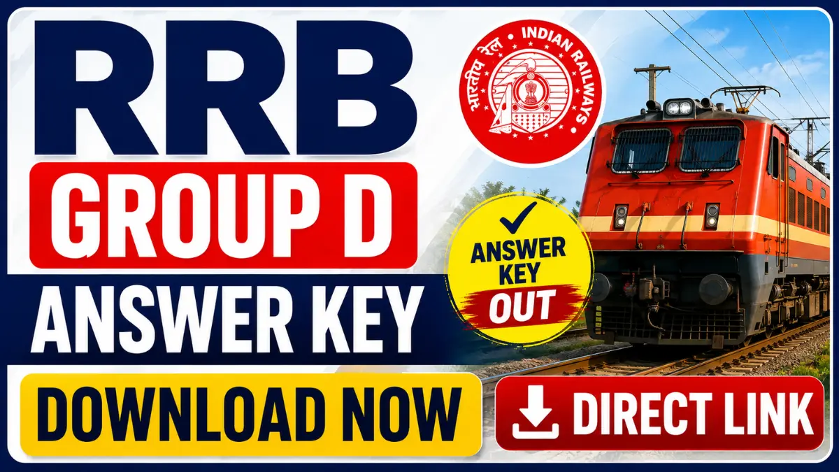RRB Group D Answer Key 2026