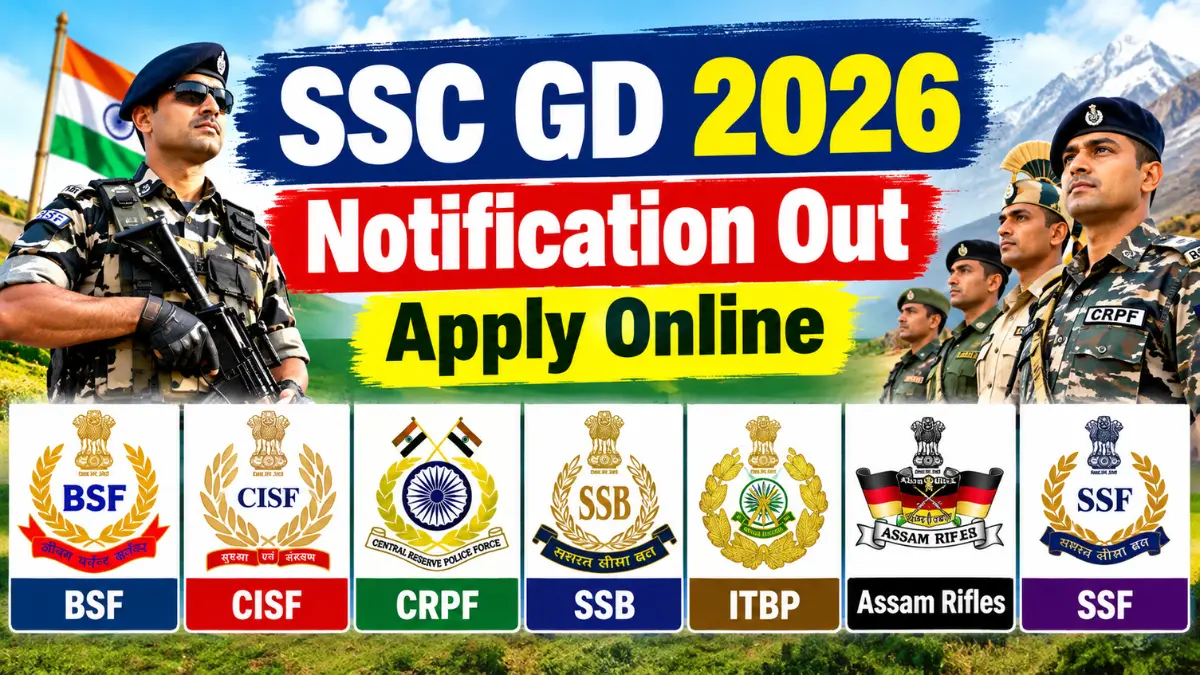 SSC GD Constable Recruitment 2026