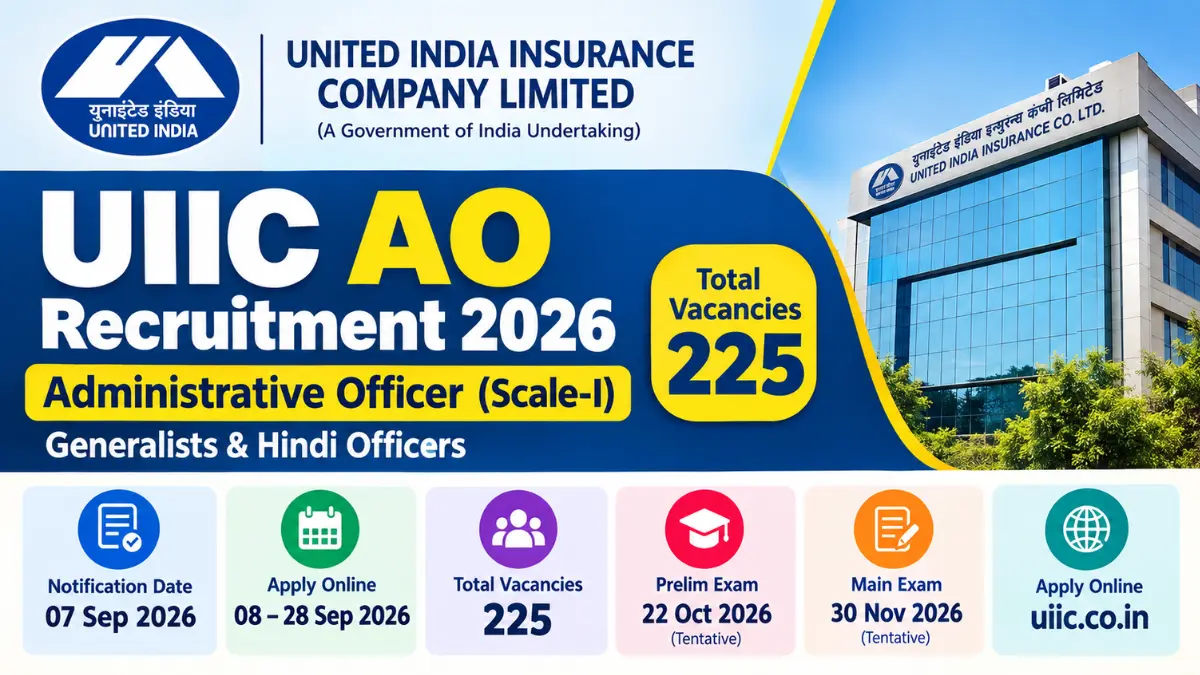 UIIC AO Recruitment 2026