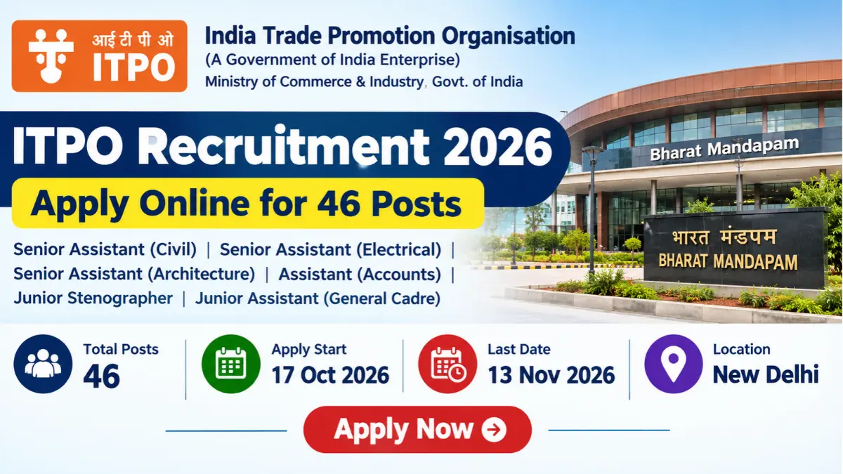 ITPO Recruitment 2026